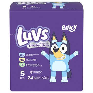 Luvs Platinum Diapers Jumbo Pack 24 COUNT