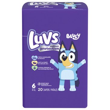 Luvs Platinum Diapers Jumbo Pack 20 COUNT