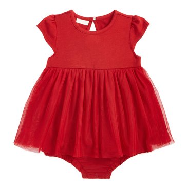 Wanderling Baby Girls' Jersey Tulle Sunsuit