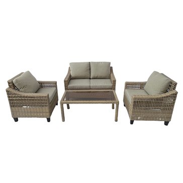Harbor Home Chincoteague 4-piece Chat Set