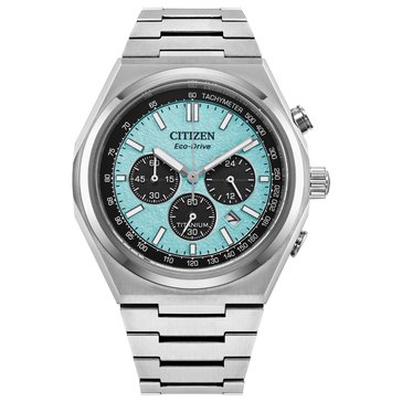 Citizen Men's Forza Super Titanium Bracelet Chronograph Watch