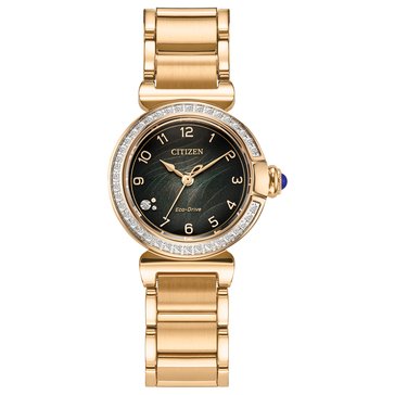 Citizen Women's L Mae Diamond Bezel Bracelet Watch