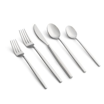 Cambridge Kiki Satin 20-Piece Flatware Set