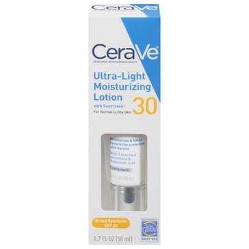 CeraVe Ultra Light SPF 30 Facial Moisturizer