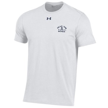 Under Armour Men's Sideline 2024 USNA Fear The Bones Cotton Short Sleeve Tee