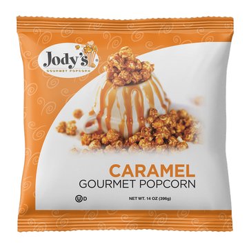 Jody's Extra Large Foil Bag Caramel Corn Popcorn, 14oz