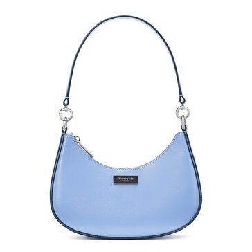 Kate Spade New York Sam Icon Shiny Saffiano Leather Small Convertible Crossbody