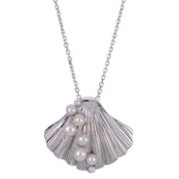 Imperial Freshwater Cultured Pearl Shell Pendant