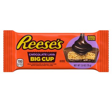Reese's King Size Peanut Butter and Chocolate Lava Big Cup