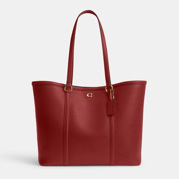 COACH Excl WHSL Refined Pebble Leather Legacy Tote
