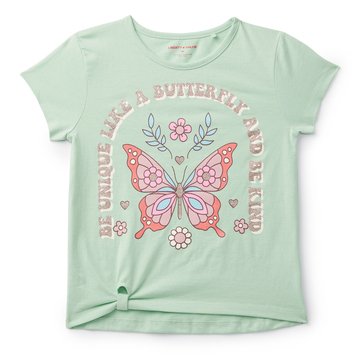 Liberty & Valor Big Girls' Butterfly Graphic Tee