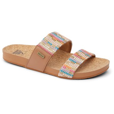 Reef Women's Cushion Vista Beachy Woven Slide