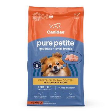 CANIDAE Pure Petite Raw Coated Chicken Dog Food