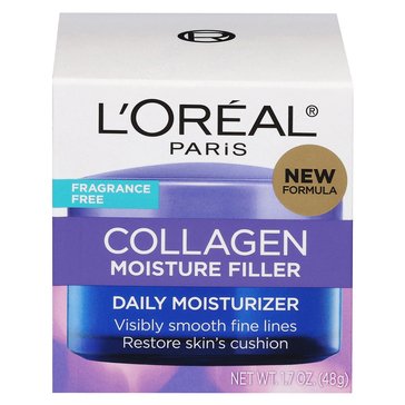 L'Oreal Collagen Moisture Filler Two Times Daily Moisturizer Fragrance Free