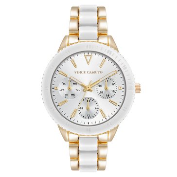 Vince Camuto Women's Chrono Bracelet and Ceramic Watch