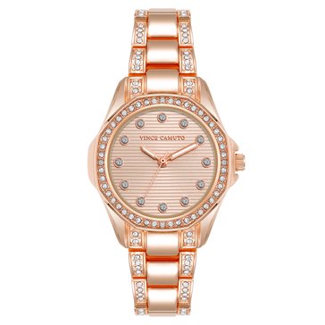 Vince Camuto Women's Crystal Strap Bracelet Watch