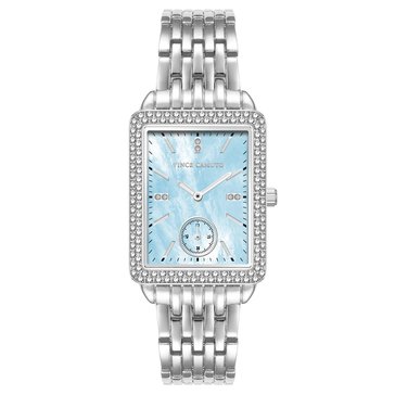 Vince Camuto Women's Square Dial Crystal Bracelet Watch