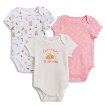Wanderling Baby Boys' Bodysuit Set 3-Pack