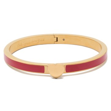 Kate Spade Heart You Enamel Hinged Bangle