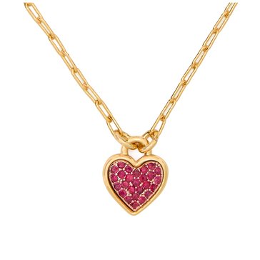 Kate Spade With All My Heart Pave Pendant