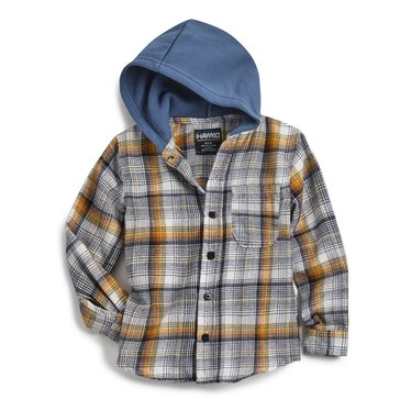 Tony Hawk Big Boys' Hooded Flannel Shirts
