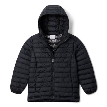Columbia Big Boys' Powder Lite II Hooded Jacket