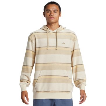 Quiksilver Men's Great Otway Stripe Pullover Fleece Hoodie