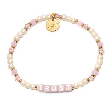 Little Words Project Trust Beaded Stretch Bracelet