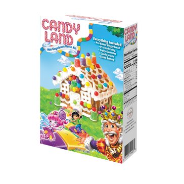 Cookies United Holiday Candy Land Mini Gingerbread House Kit