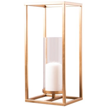 Home Essentials and Beyond 18-Inch Metal Floor Candleholder