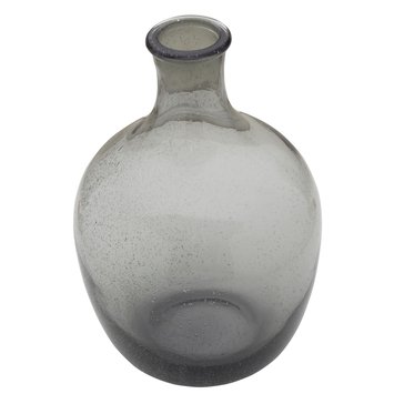 Lifetime Brands 12-Inch Glass Bubble Vase
