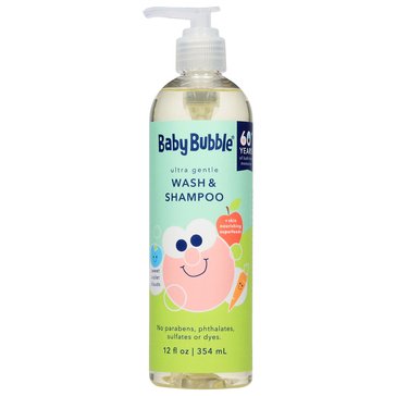 Baby Bubble Ultra Gentle Wash and Shampoo