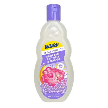 Mr. Bubble Calm and Sleep 3 In 1 Shampoo, Conditioner, and Body Wash
