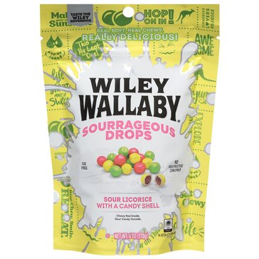 Wiley Wallaby Sourrageous Drops, 6oz