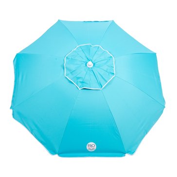 Rio Beach 6-Inch Umbrella W/ Integrated Sand Anchor Half Mesh Carry Bag