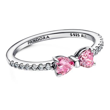 Pandora Sparkling Bow Ring