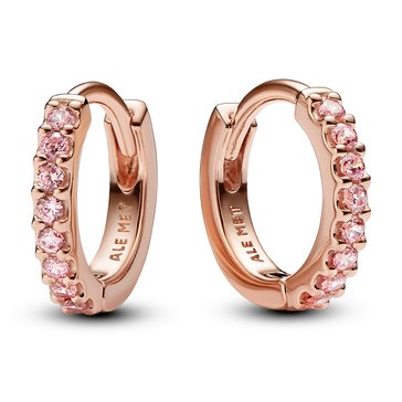 Pandora Sparkling Huggie Hoop Earrings