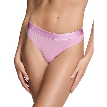 Victoria's Secret Women's Logo Band Thong