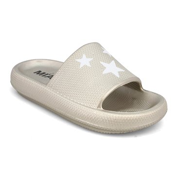Mia Big Girls' Lexa Too Slip On Slide
