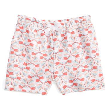 Wanderling Baby Girls' Butterfly Love Shorts