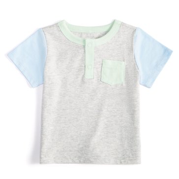 Wanderling Baby Boys' Short Sleeve Colorblock Henly Tee