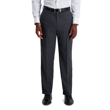 Haggar Men's Classic Fit Glen Plaid Premium Comfort Pant 
