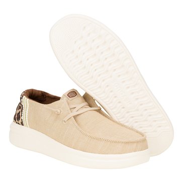 Hey Dude Women's Wendy Rise Animal Casual Shoe