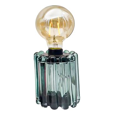 Lifetime Brands Glass Bulb LED Lantern