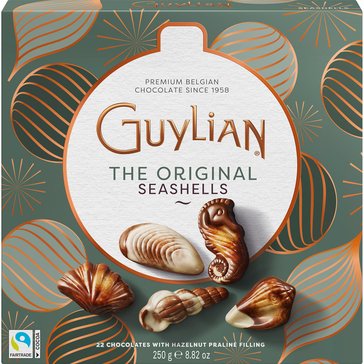 Guylian Holiday Sea Shells Gift Box, 22-Piece