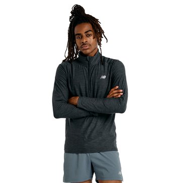 New Balance Men's Space Dye 1/4 Zip Jacket 