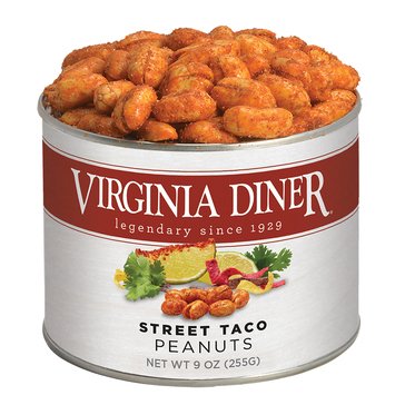 Virginia Diner Street Taco Peanuts, 9oz