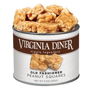 Virginia Diner Old-Fashioned Peanut Squares, 9oz