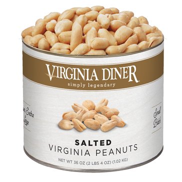 Virginia Diner Virginia Salted Peanuts, 36oz