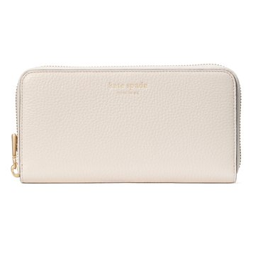 Kate Spade New York Taylor Pebbled Leather Zip Around Continental Wallet
